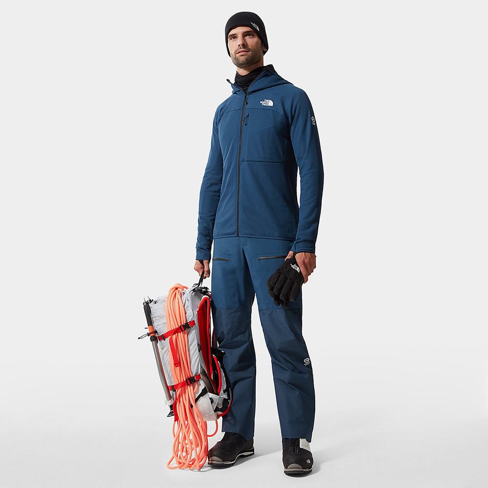 Mikiny The North Face Summit L2 FUTUREFLEECE™ Panske Modre Tyrkysové | OJN-984106