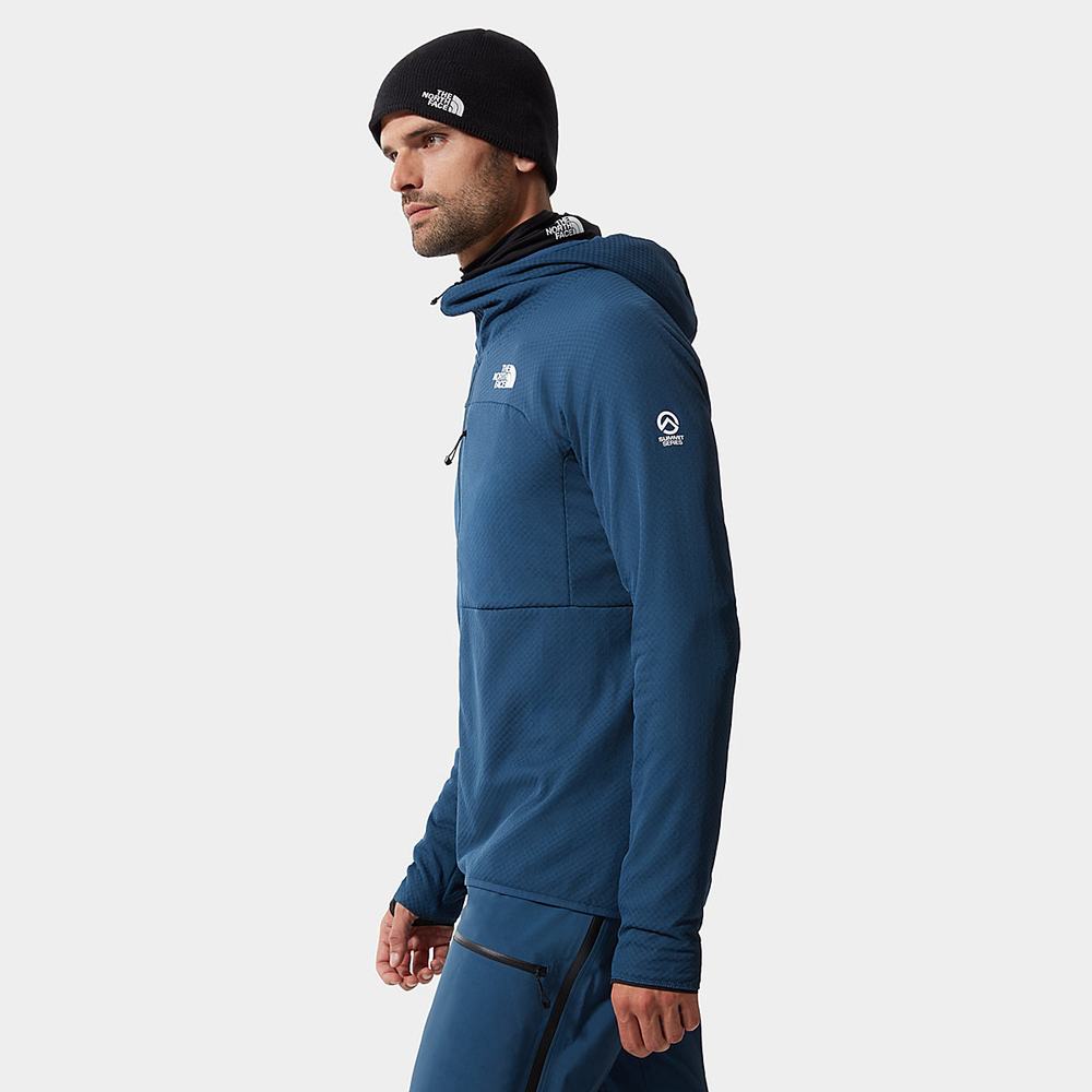 Mikiny The North Face Summit L2 FUTUREFLEECE™ Panske Modre Tyrkysové | OJN-984106