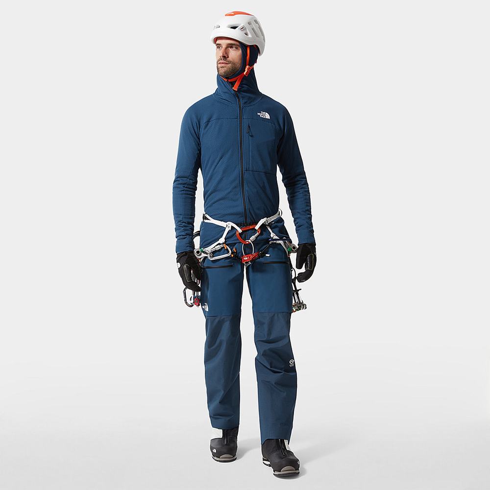 Mikiny The North Face Summit L2 FUTUREFLEECE™ Panske Modre Tyrkysové | OJN-984106
