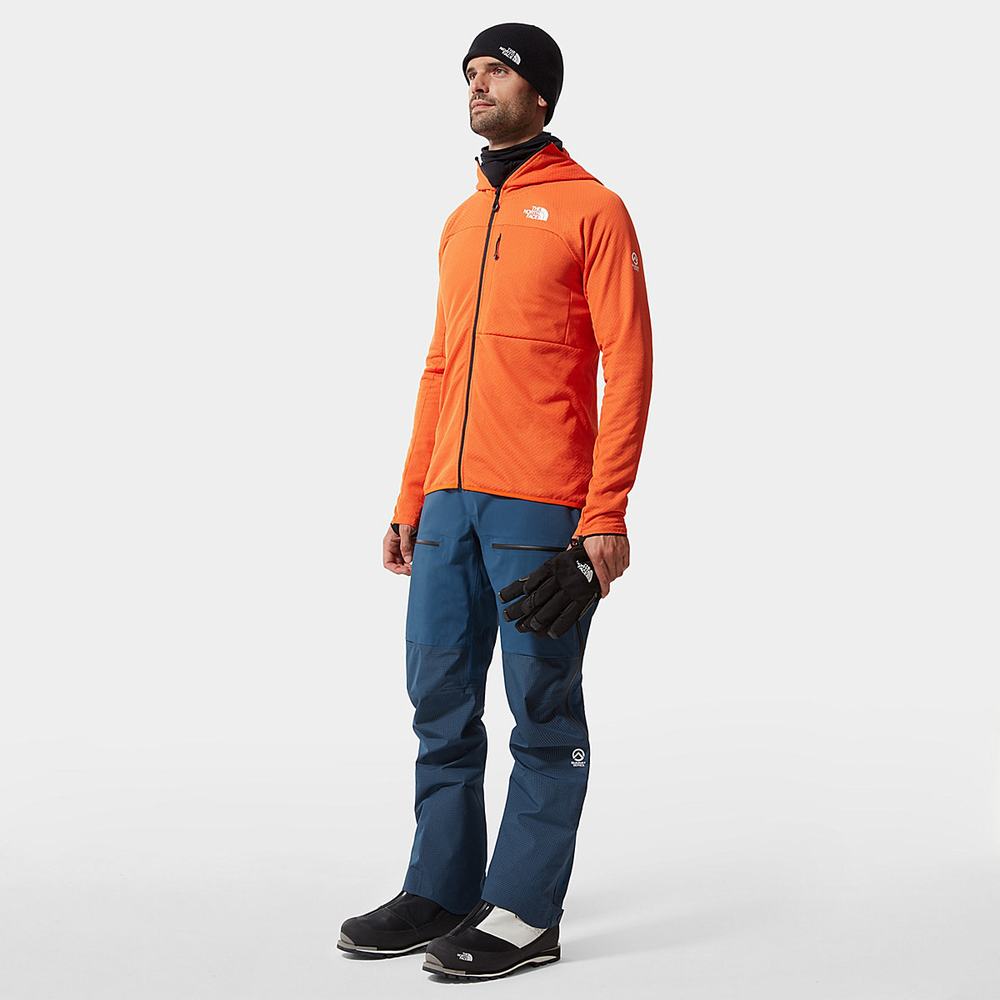 Mikiny The North Face Summit L2 FUTUREFLEECE™ Panske Červené Oranžové | XQW-914652
