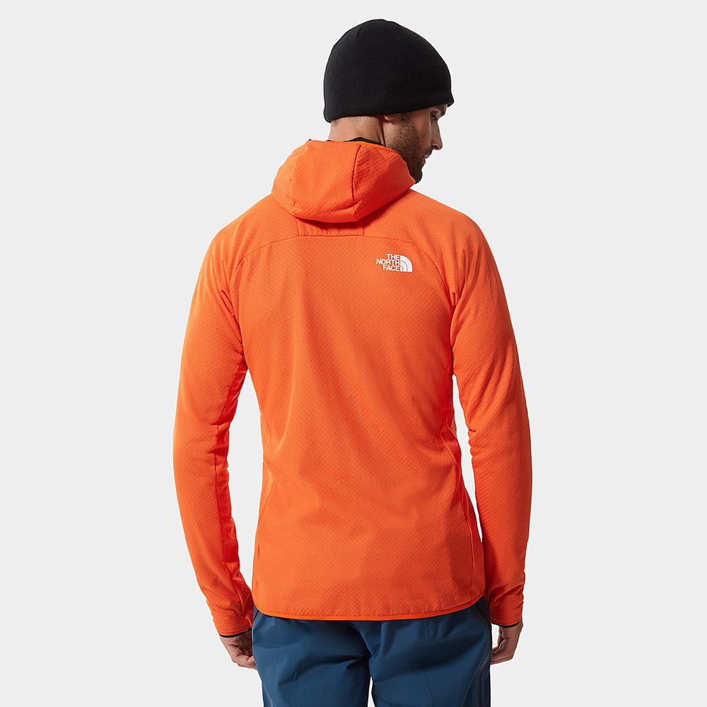 Mikiny The North Face Summit L2 FUTUREFLEECE™ Panske Červené Oranžové | XQW-914652