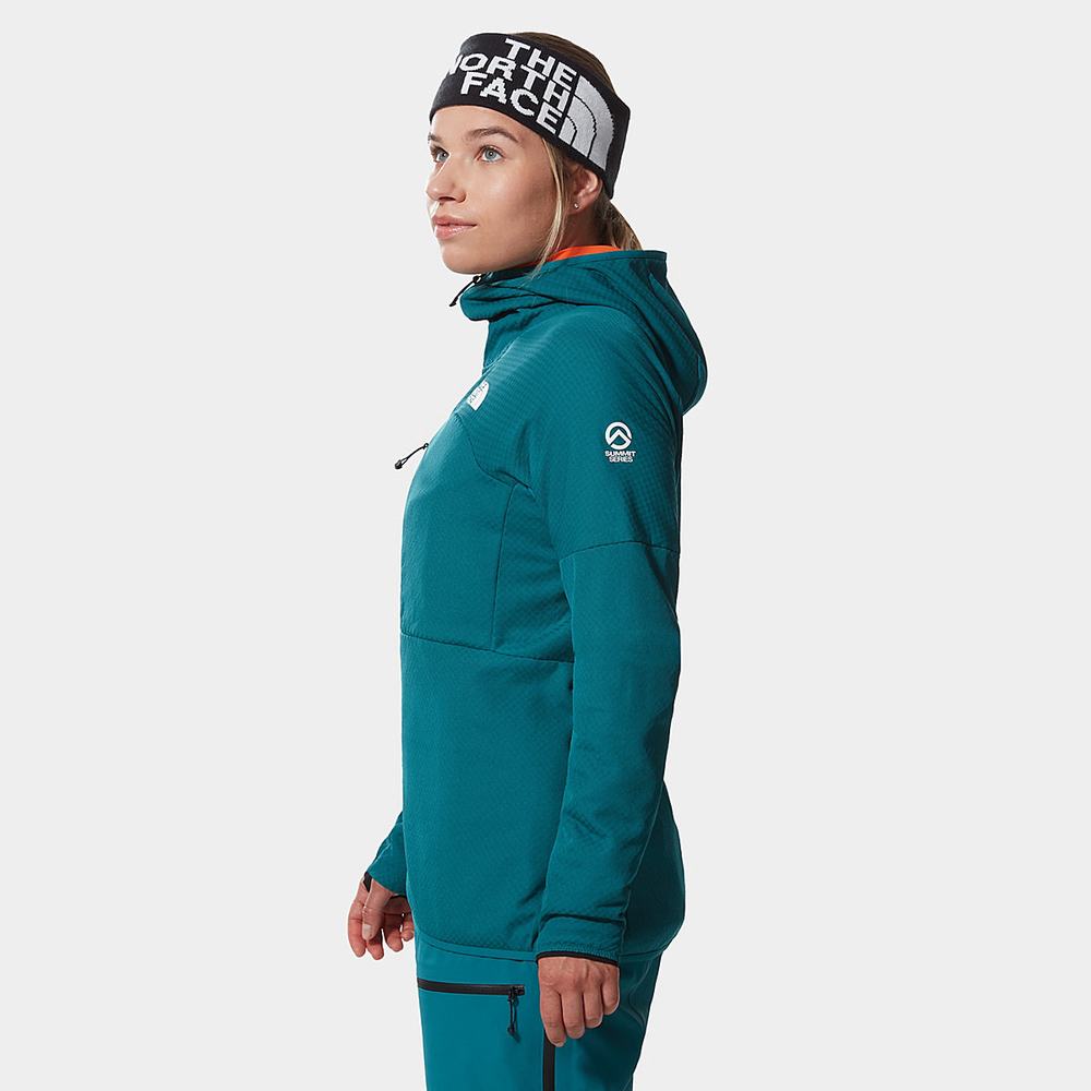 Mikiny The North Face Summit L2 FUTURELIGHT™ Damske Zelene | WLV-578421