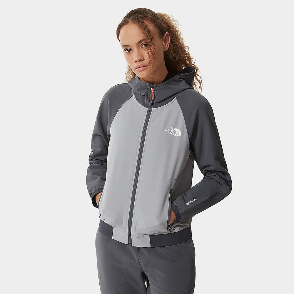 Mikiny The North Face TEKWARE FLEECE Damske Siva | HQF-126543