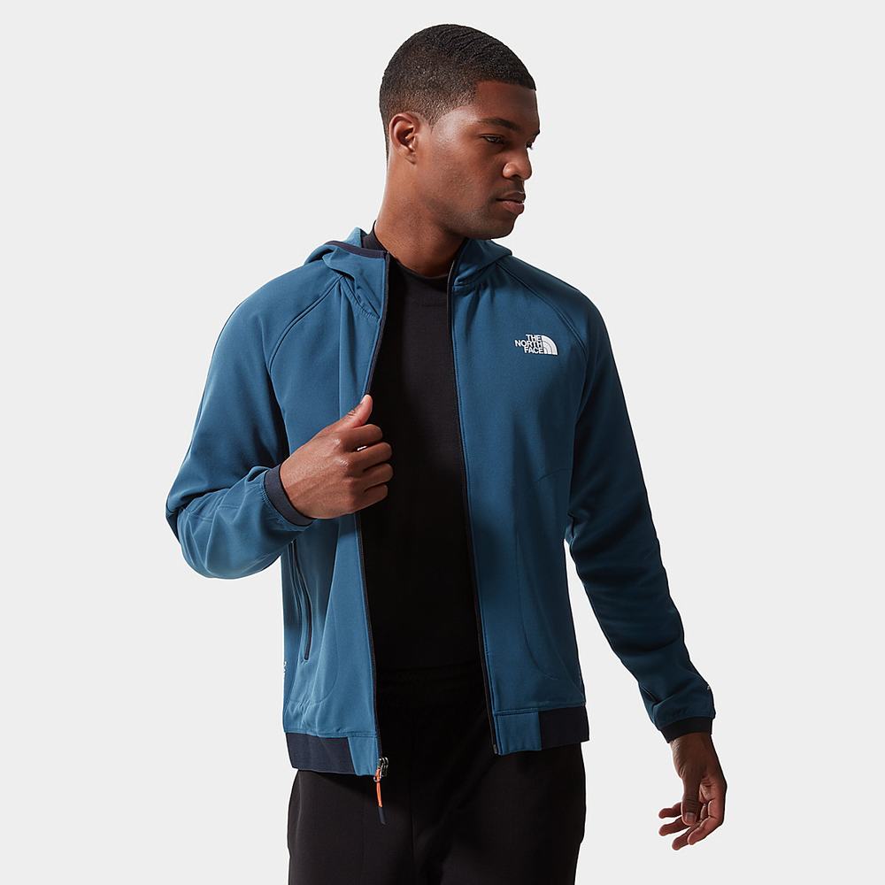 Mikiny The North Face TEKWARE FLEECE Panske Modre | NCW-904721