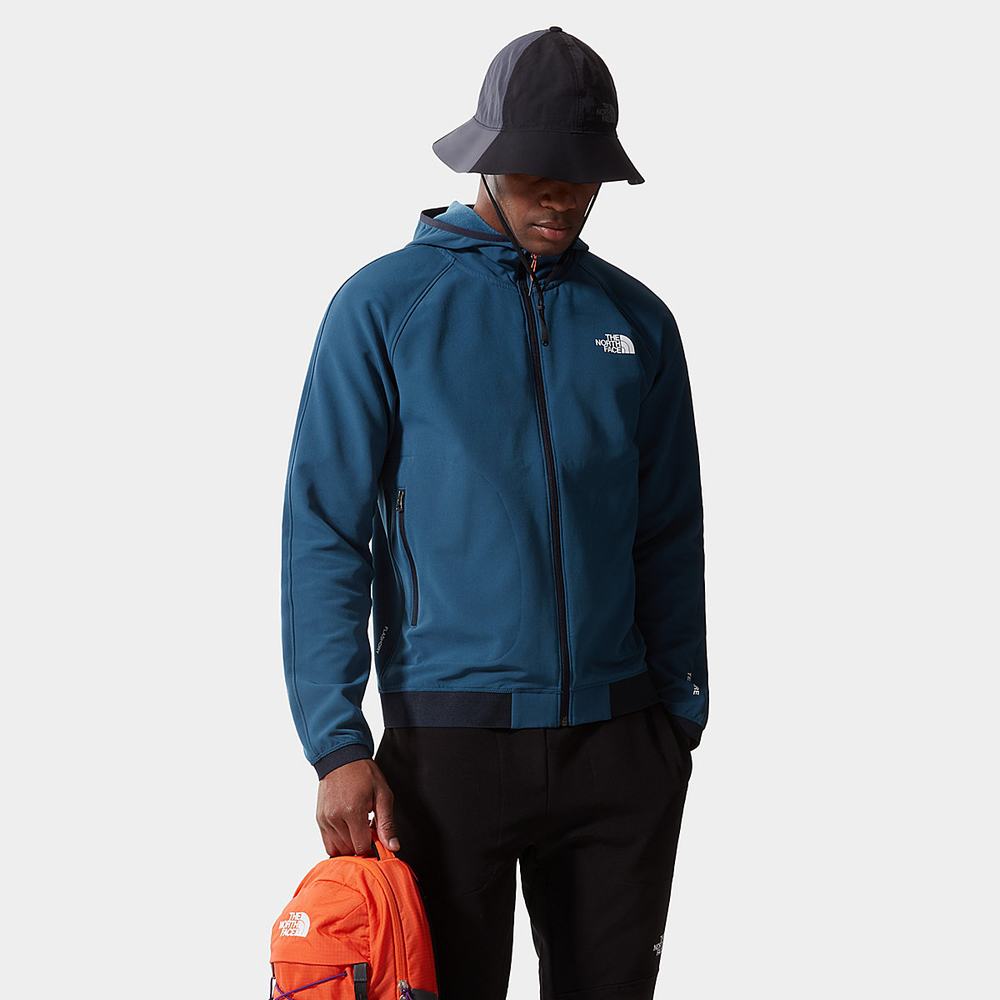 Mikiny The North Face TEKWARE FLEECE Panske Modre | NCW-904721