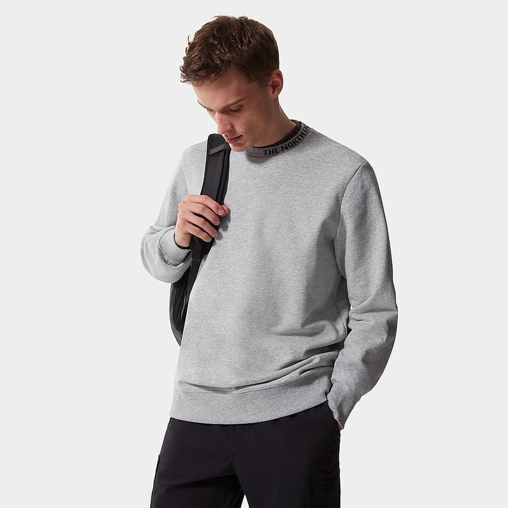 Mikiny The North Face Zumu Fleece Panske Svetlo Siva | CIU-965734