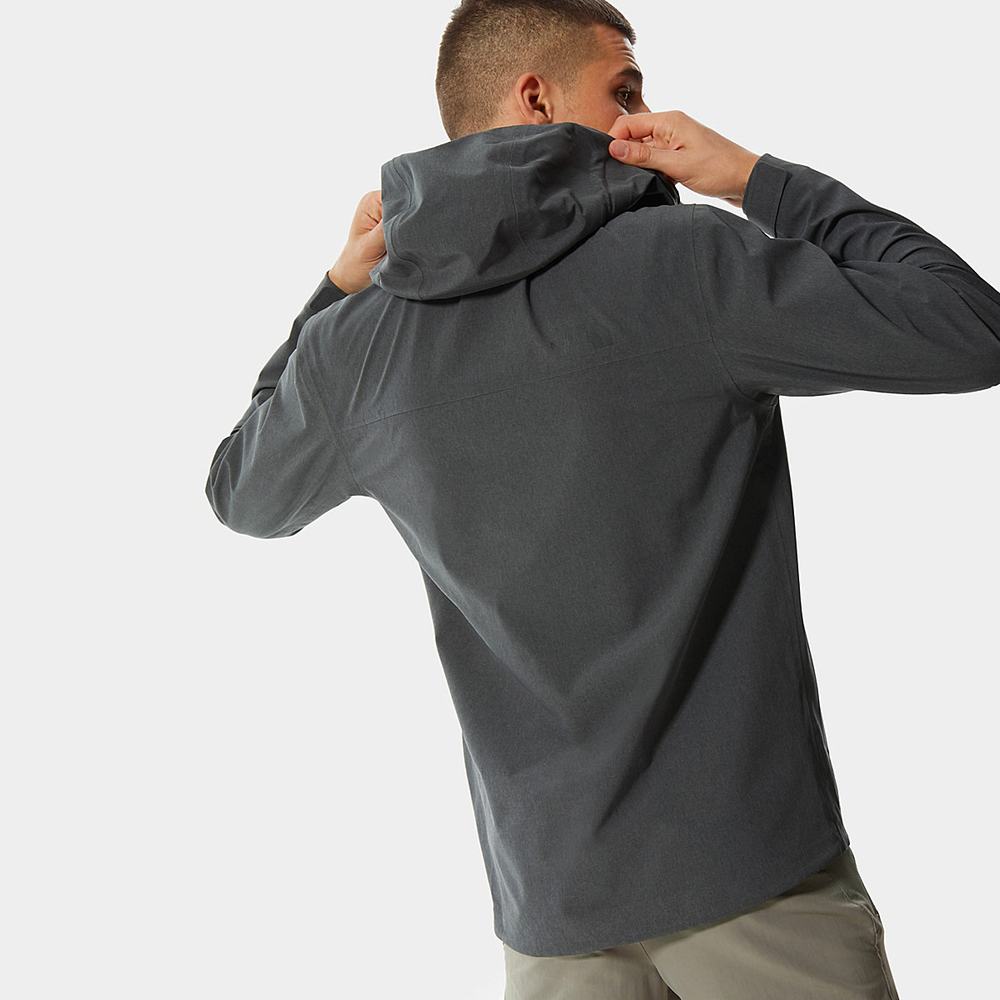 Nepremokavé Bundy The North Face Apex Flex FUTURELIGHT™ Panske Tmavo Siva | EFX-842569