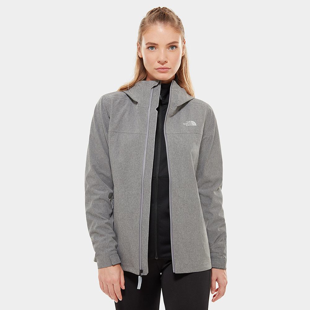 Nepremokavé Bundy The North Face Apex Flex FUTURELIGHT™ Damske Siva | HNS-764910