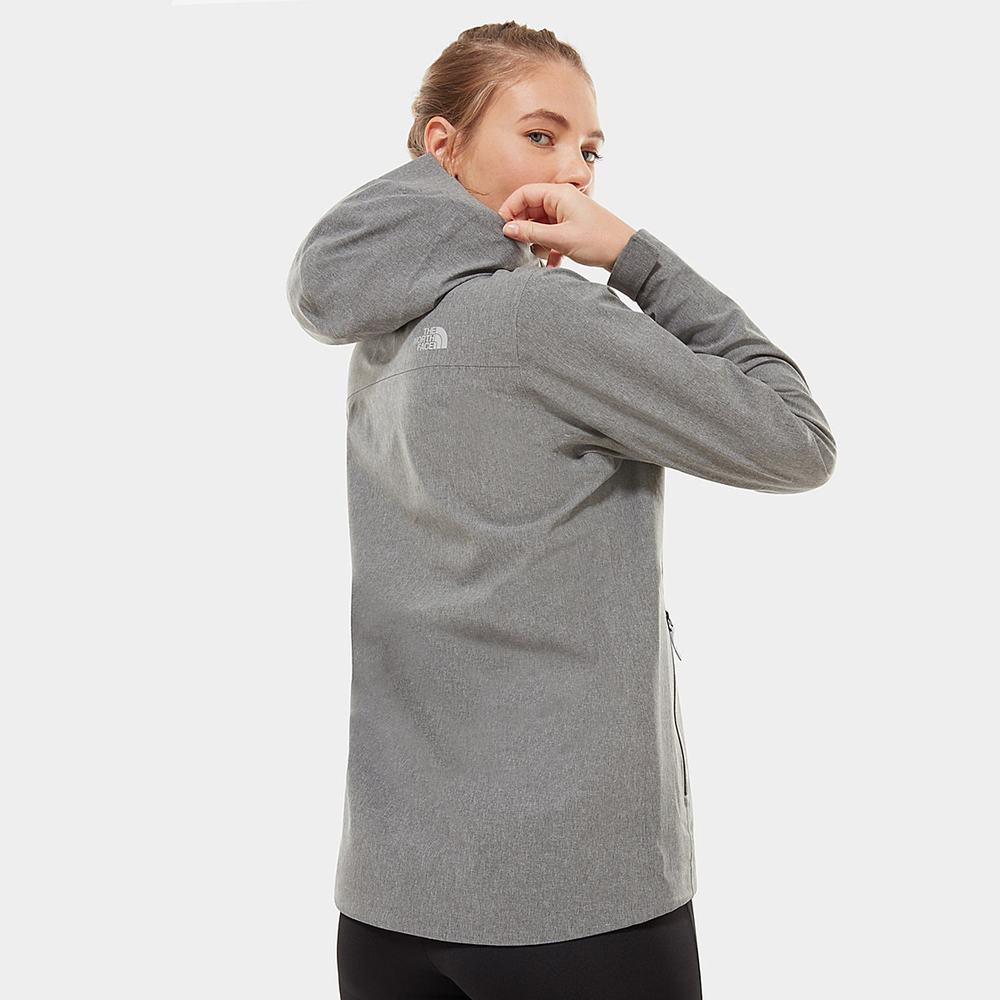 Nepremokavé Bundy The North Face Apex Flex FUTURELIGHT™ Damske Siva | HNS-764910
