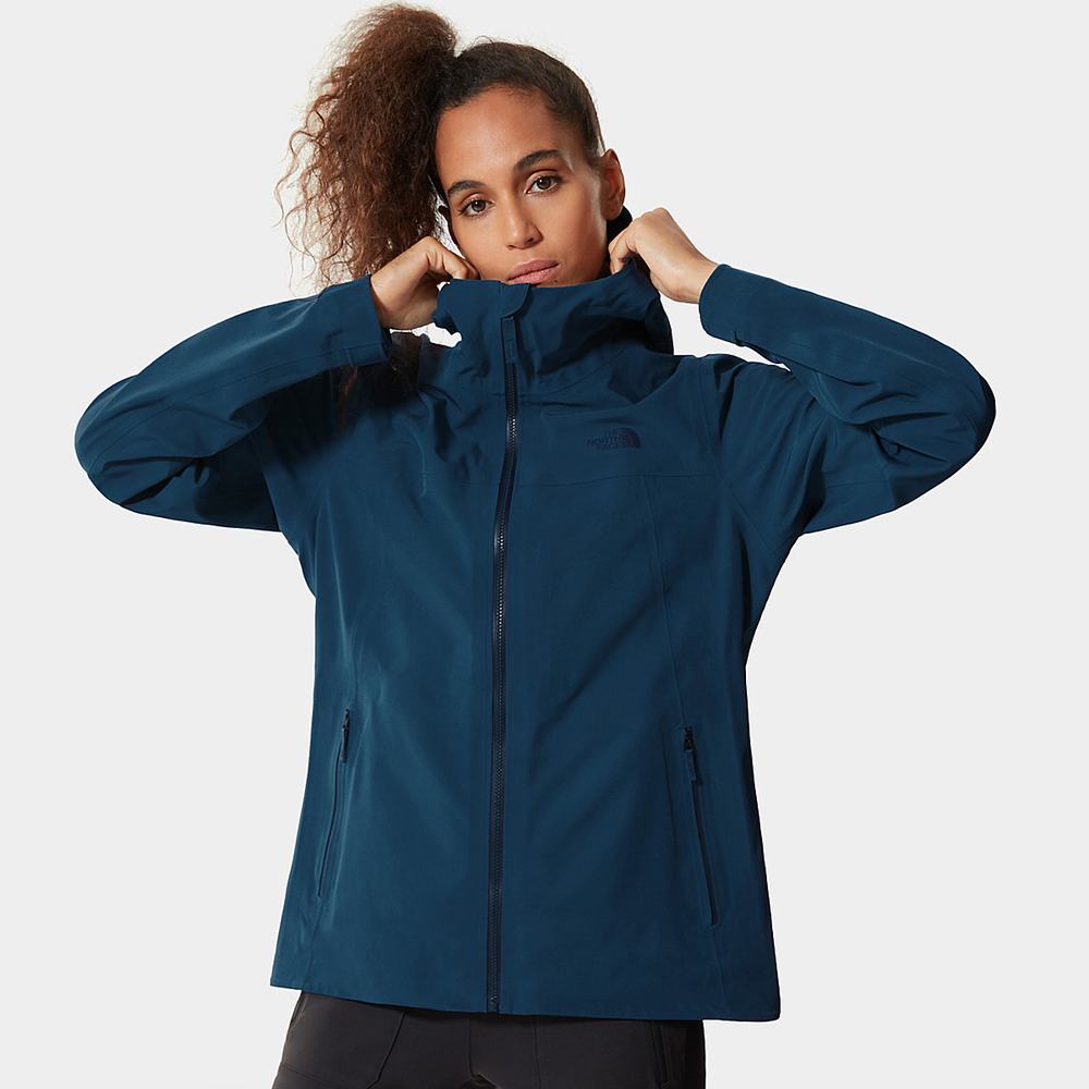 Nepremokavé Bundy The North Face Apex Flex FUTURELIGHT™ Damske Modre | MTZ-198327