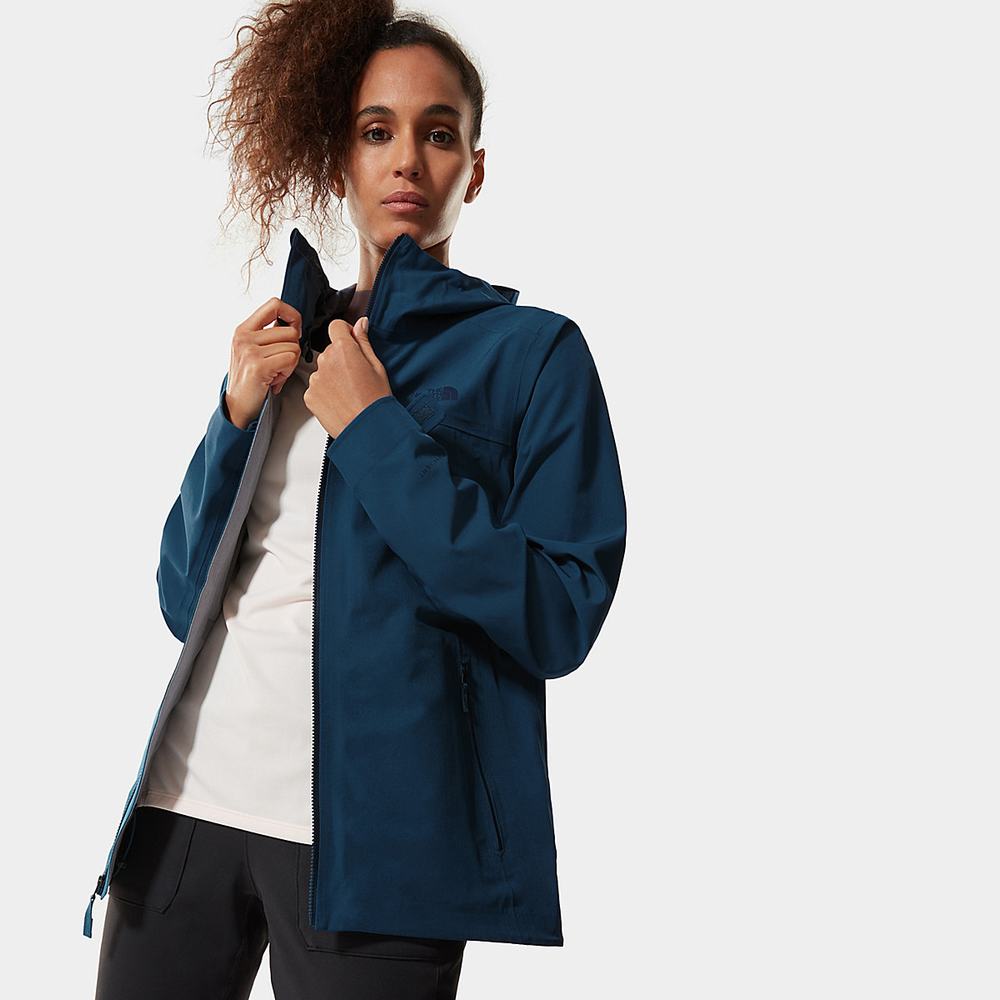 Nepremokavé Bundy The North Face Apex Flex FUTURELIGHT™ Damske Modre | MTZ-198327