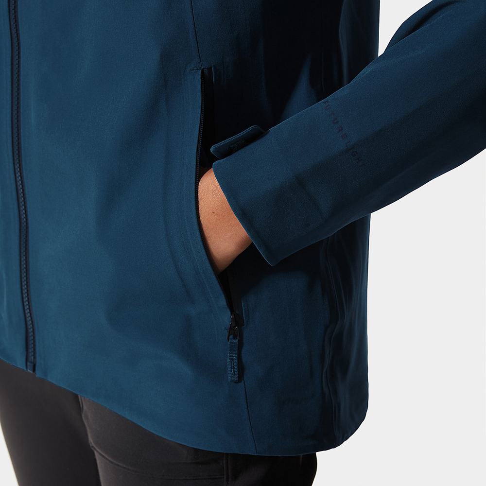 Nepremokavé Bundy The North Face Apex Flex FUTURELIGHT™ Damske Modre | MTZ-198327