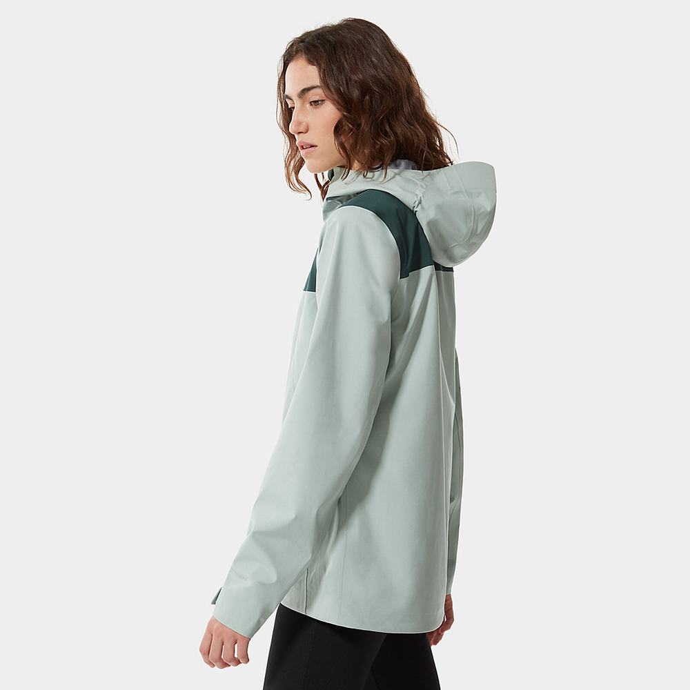 Nepremokavé Bundy The North Face Apex Flex FUTURELIGHT™ Damske Zelene Tmavo Olivovo Zelená Zelene | TWJ-159203
