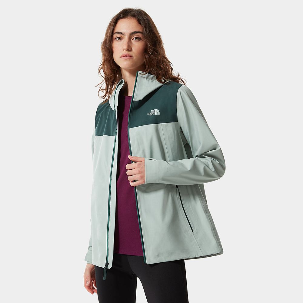 Nepremokavé Bundy The North Face Apex Flex FUTURELIGHT™ Damske Zelene Tmavo Olivovo Zelená Zelene | TWJ-159203
