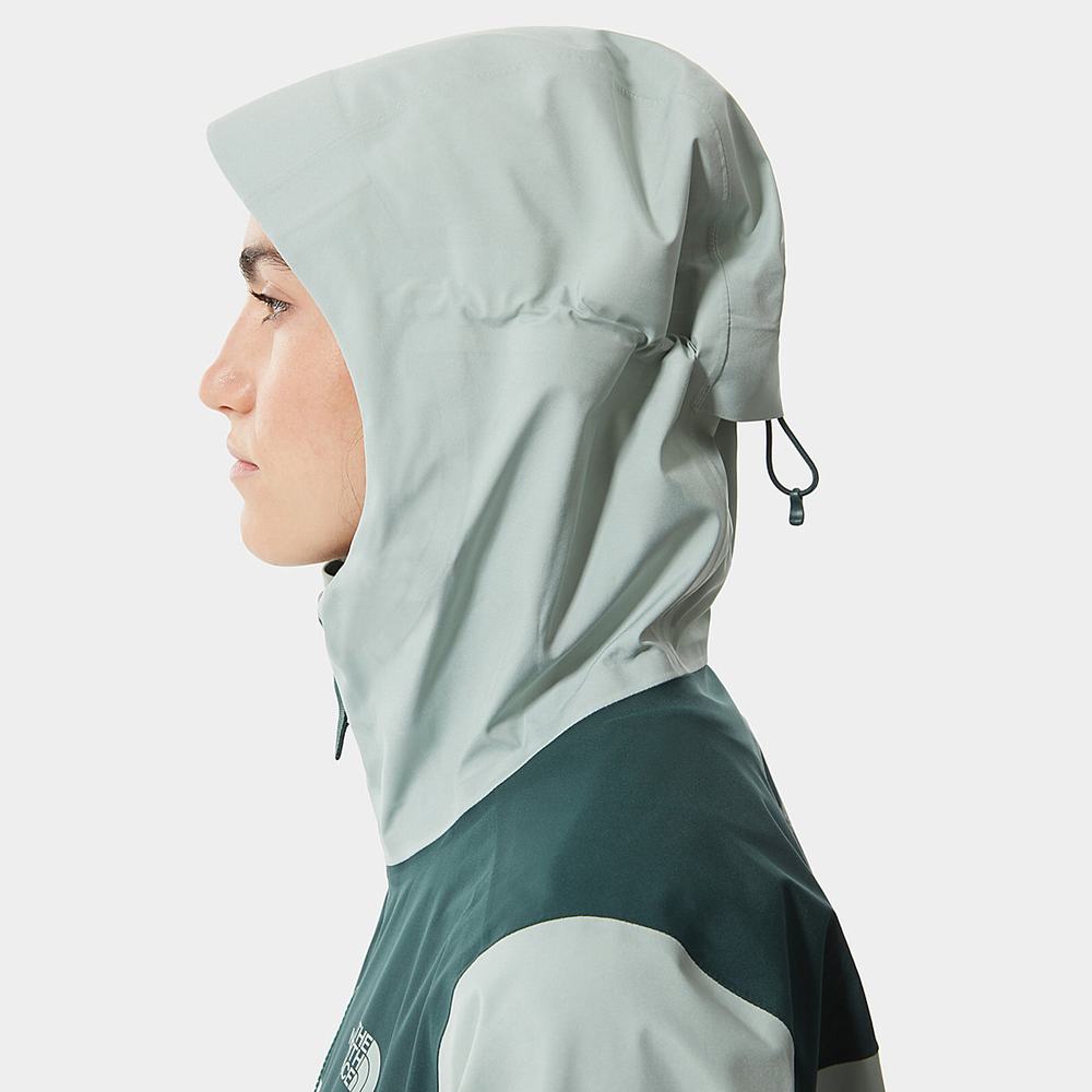 Nepremokavé Bundy The North Face Apex Flex FUTURELIGHT™ Damske Zelene Tmavo Olivovo Zelená Zelene | TWJ-159203