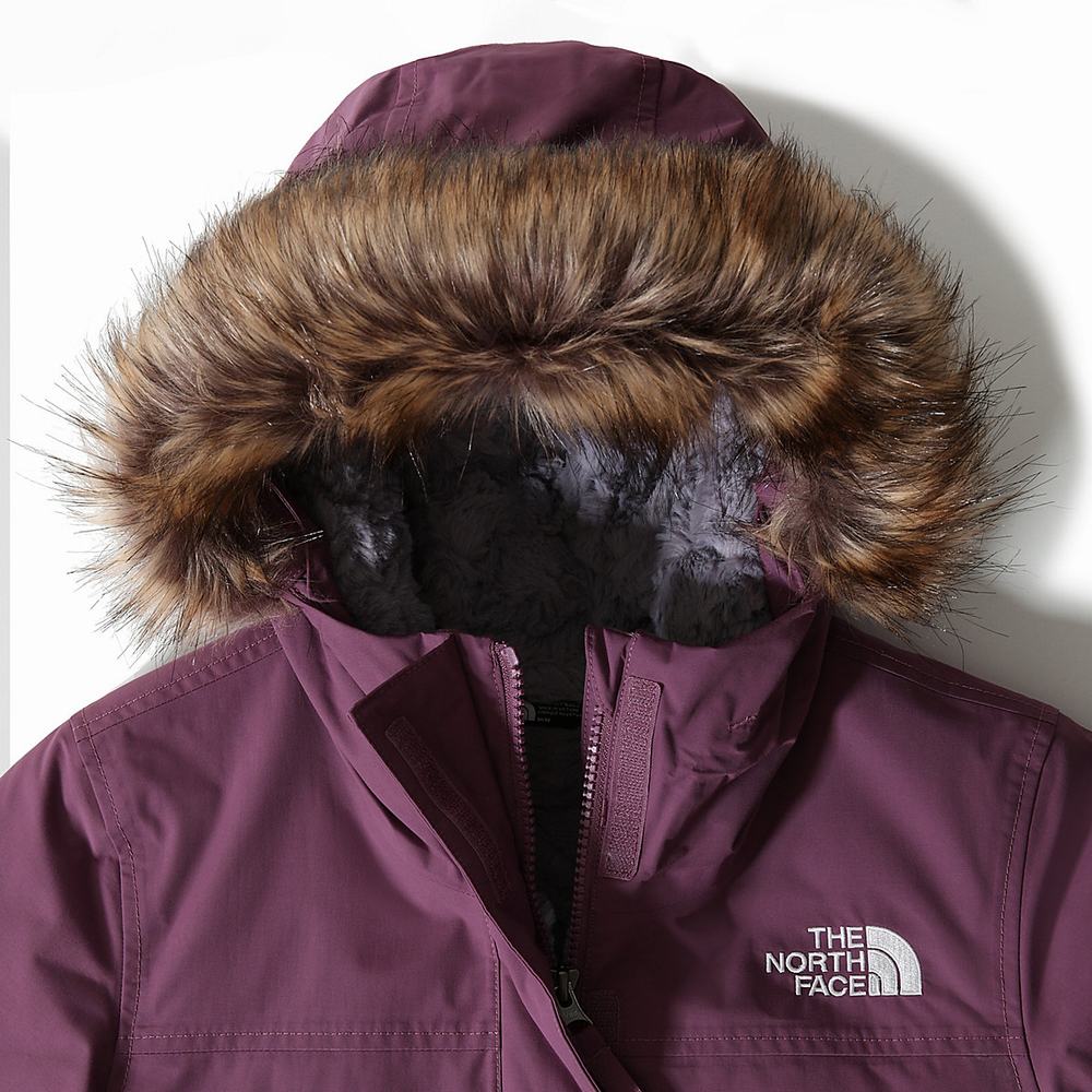 Nepremokavé Bundy The North Face Arctic Swirl DOWN Dievcenske Nachový | YKO-017236