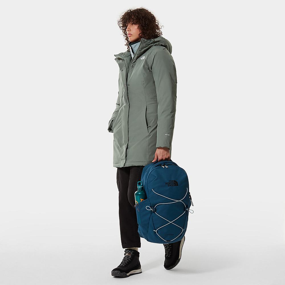 Nepremokavé Bundy The North Face Brooklyn Damske Zelene | GHS-932410