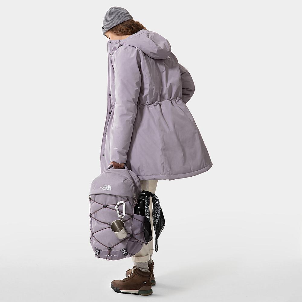 Nepremokavé Bundy The North Face Brooklyn Damske Siva | UZR-849527
