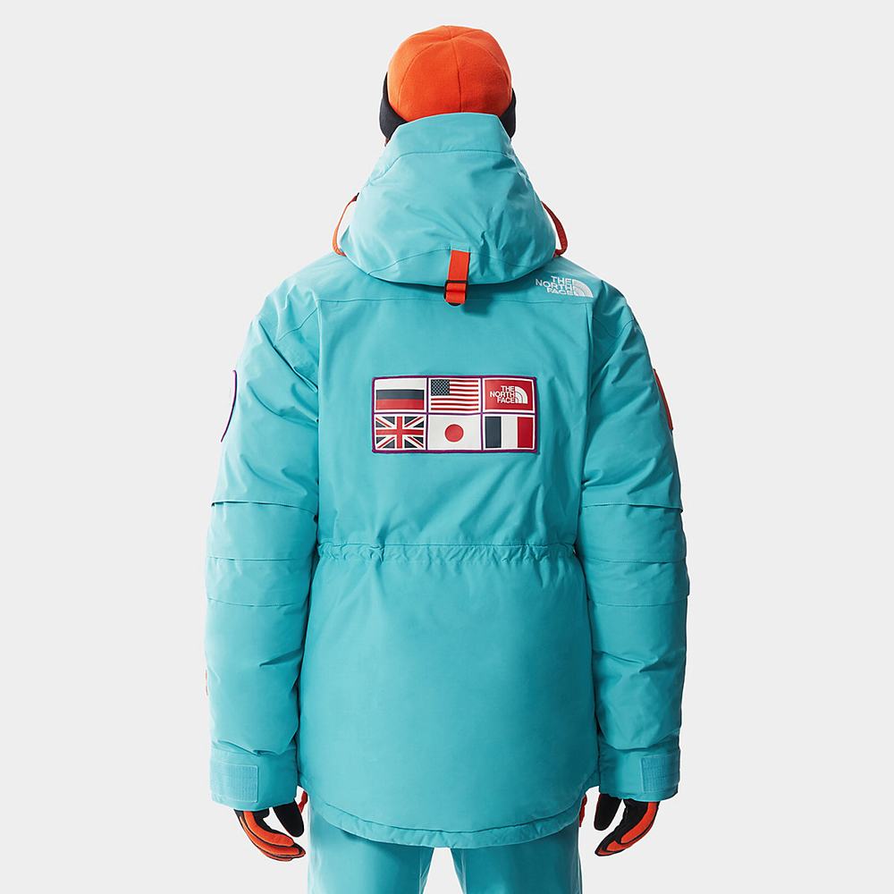 Nepremokavé Bundy The North Face CTAE EXPEDITION Panske Modre | NUE-921356