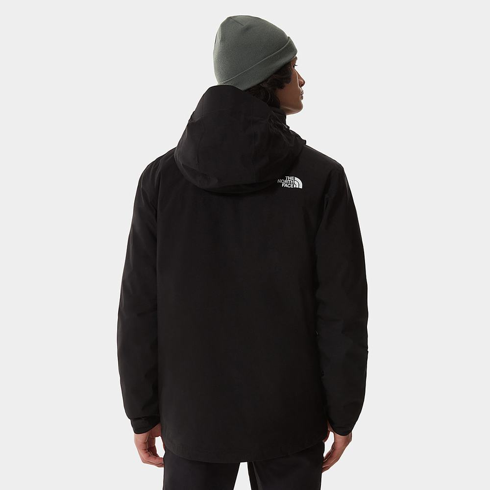 Nepremokavé Bundy The North Face Carto Triclimate Panske Čierne | ZLU-580461
