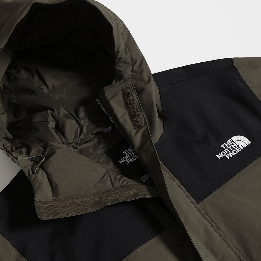 Nepremokavé Bundy The North Face City Breeze Rain Panske Zelene Čierne | AEC-752130