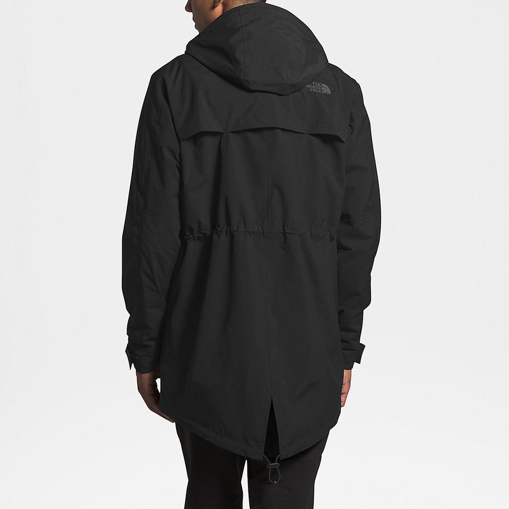 Nepremokavé Bundy The North Face City Breeze Rain Panske Čierne | FOH-756801