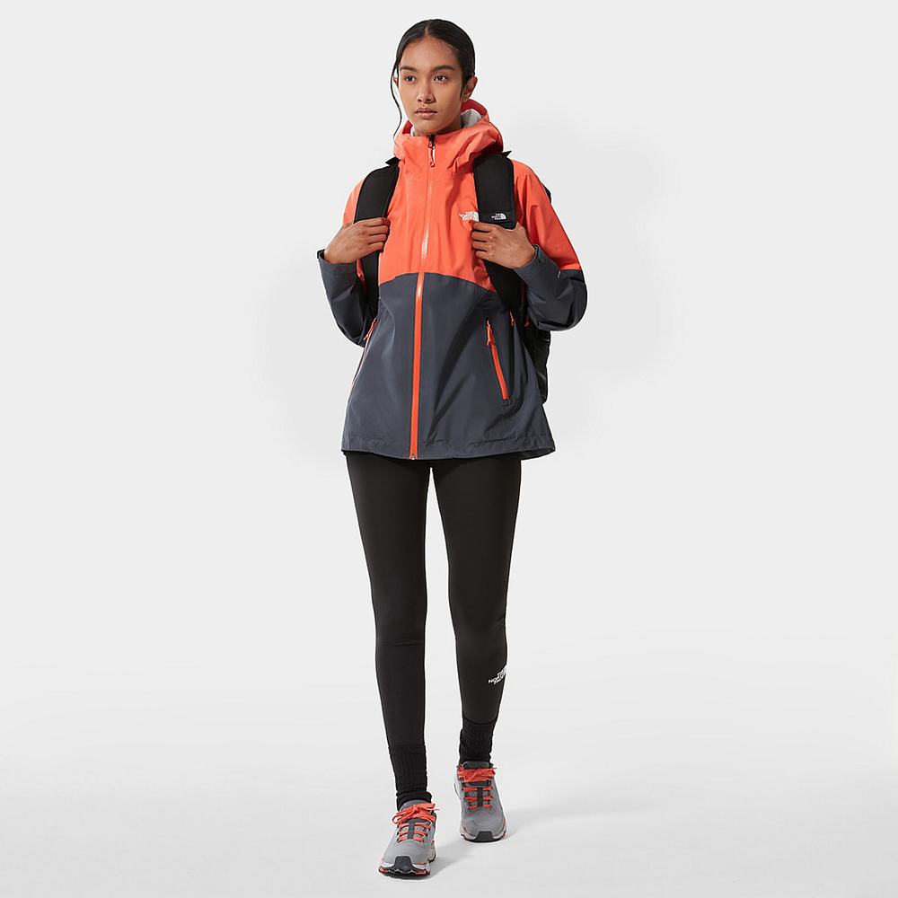 Nepremokavé Bundy The North Face DIABLO DYNAMIC Damske Oranžové Siva | IPF-839274