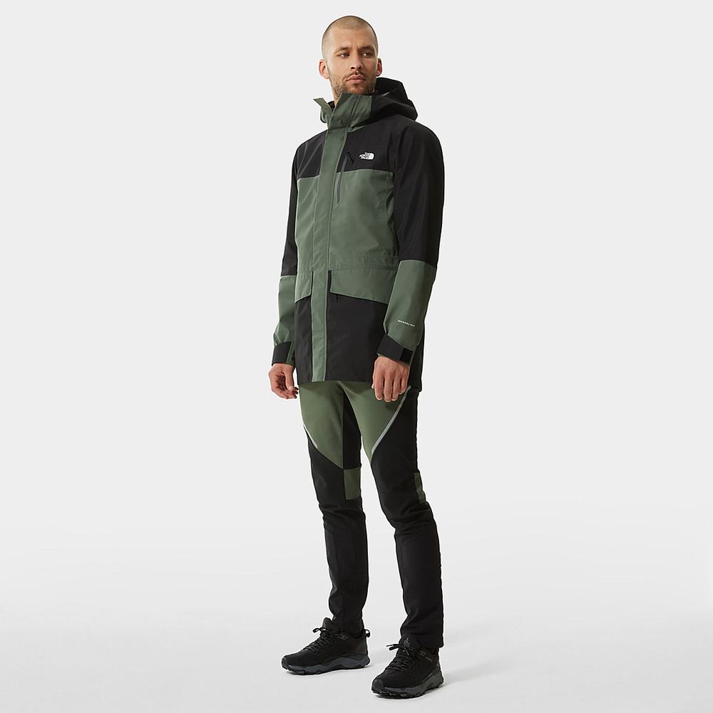 Nepremokavé Bundy The North Face DRYZZLE ALL-WEATHER FUTURELIGHT™ Panske Čierne | BXD-691075