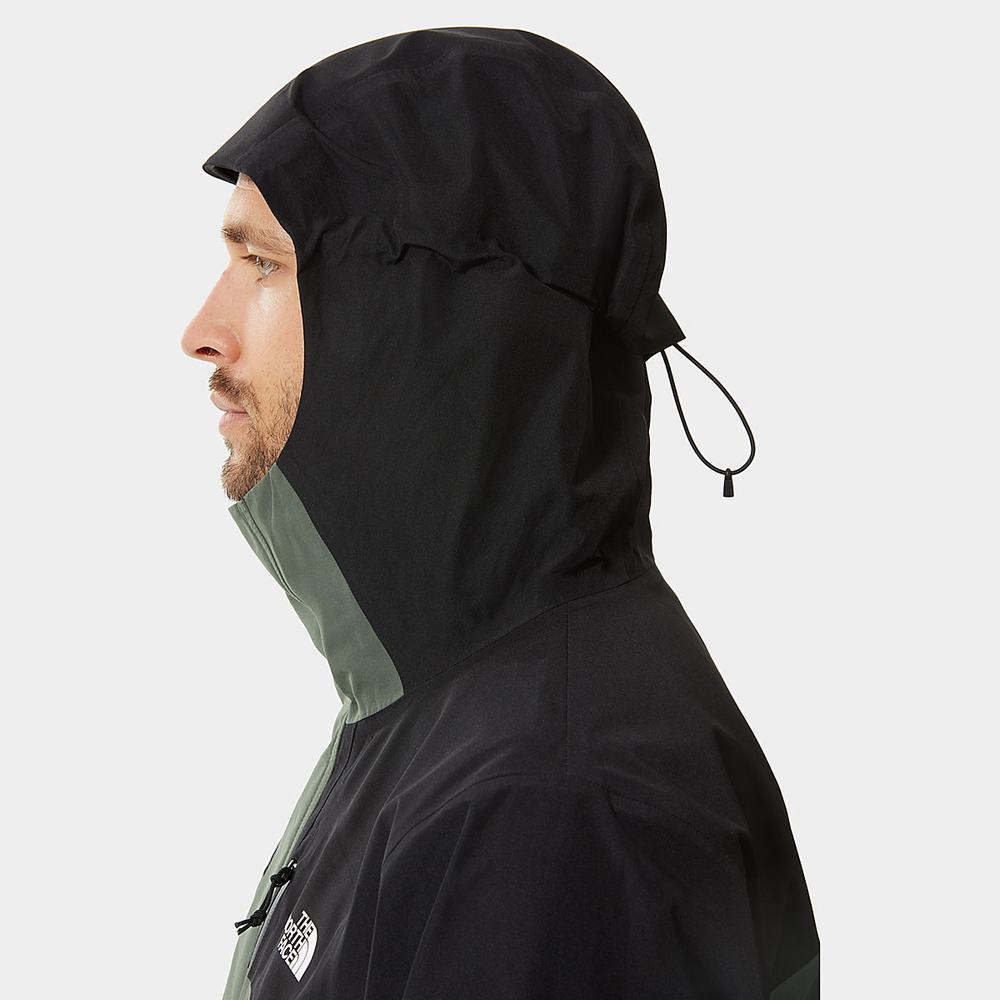 Nepremokavé Bundy The North Face DRYZZLE ALL-WEATHER FUTURELIGHT™ Panske Čierne | BXD-691075