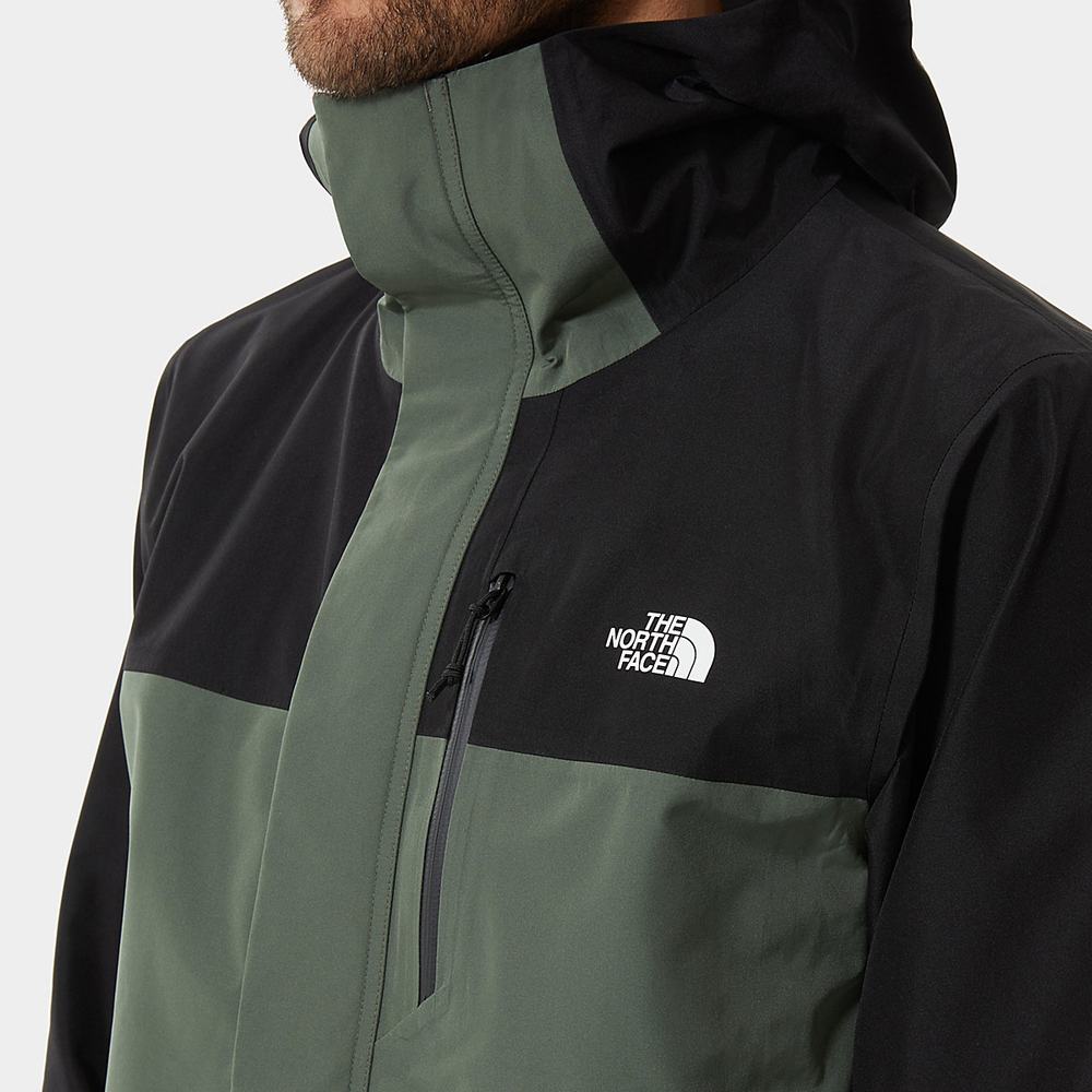 Nepremokavé Bundy The North Face DRYZZLE ALL-WEATHER FUTURELIGHT™ Panske Čierne | BXD-691075