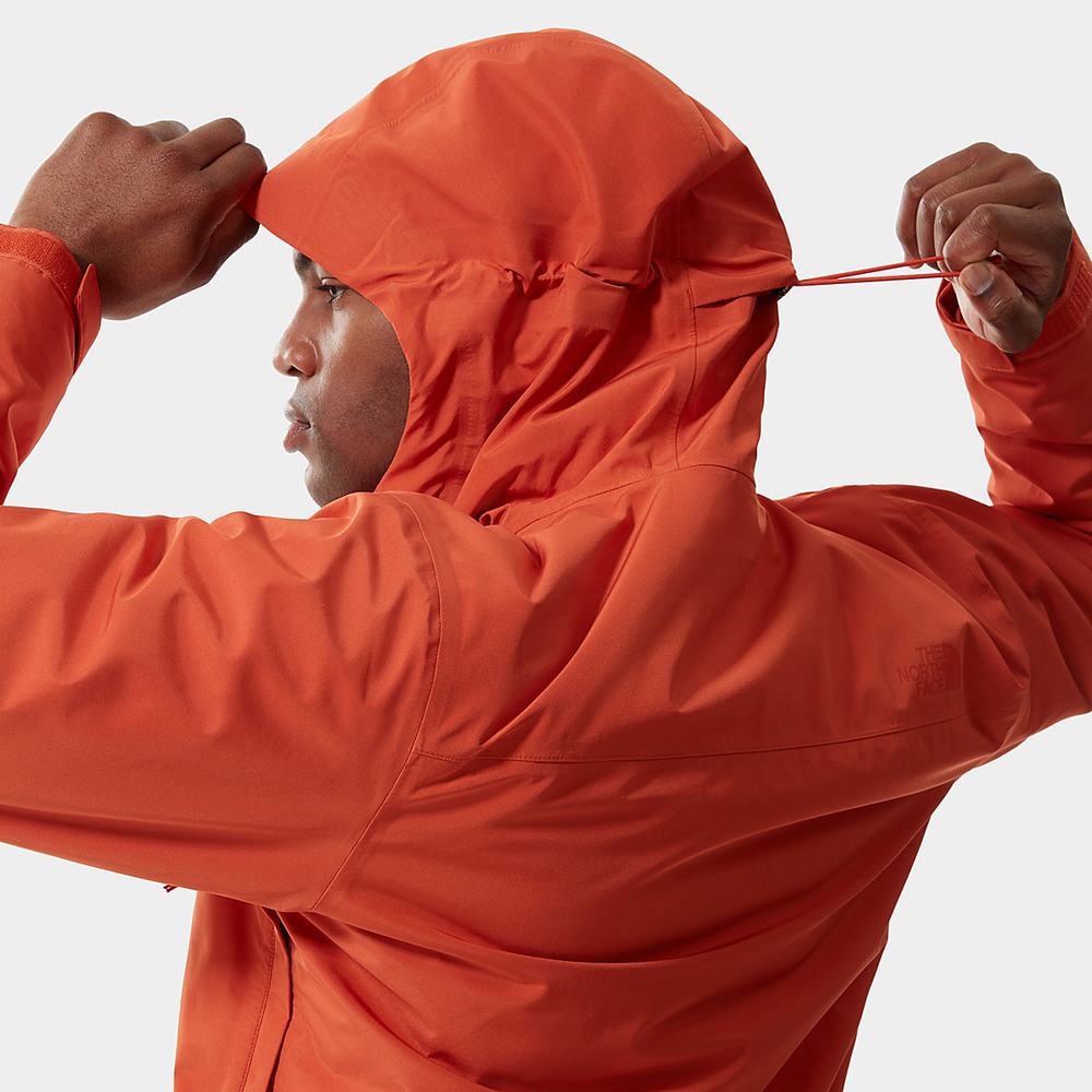 Nepremokavé Bundy The North Face DRYZZLE FUTURELIGHT™ INSULATED Panske Oranžové | KQS-014527
