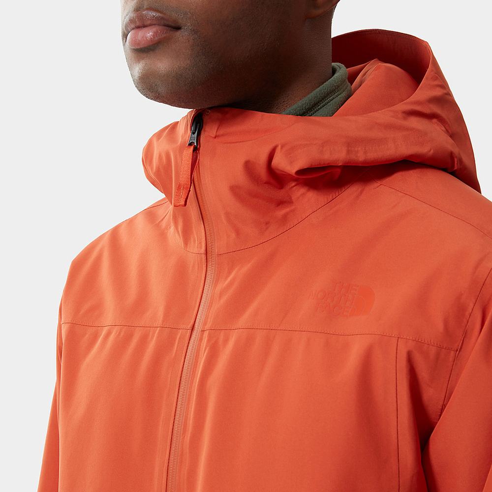 Nepremokavé Bundy The North Face DRYZZLE FUTURELIGHT™ INSULATED Panske Oranžové | KQS-014527