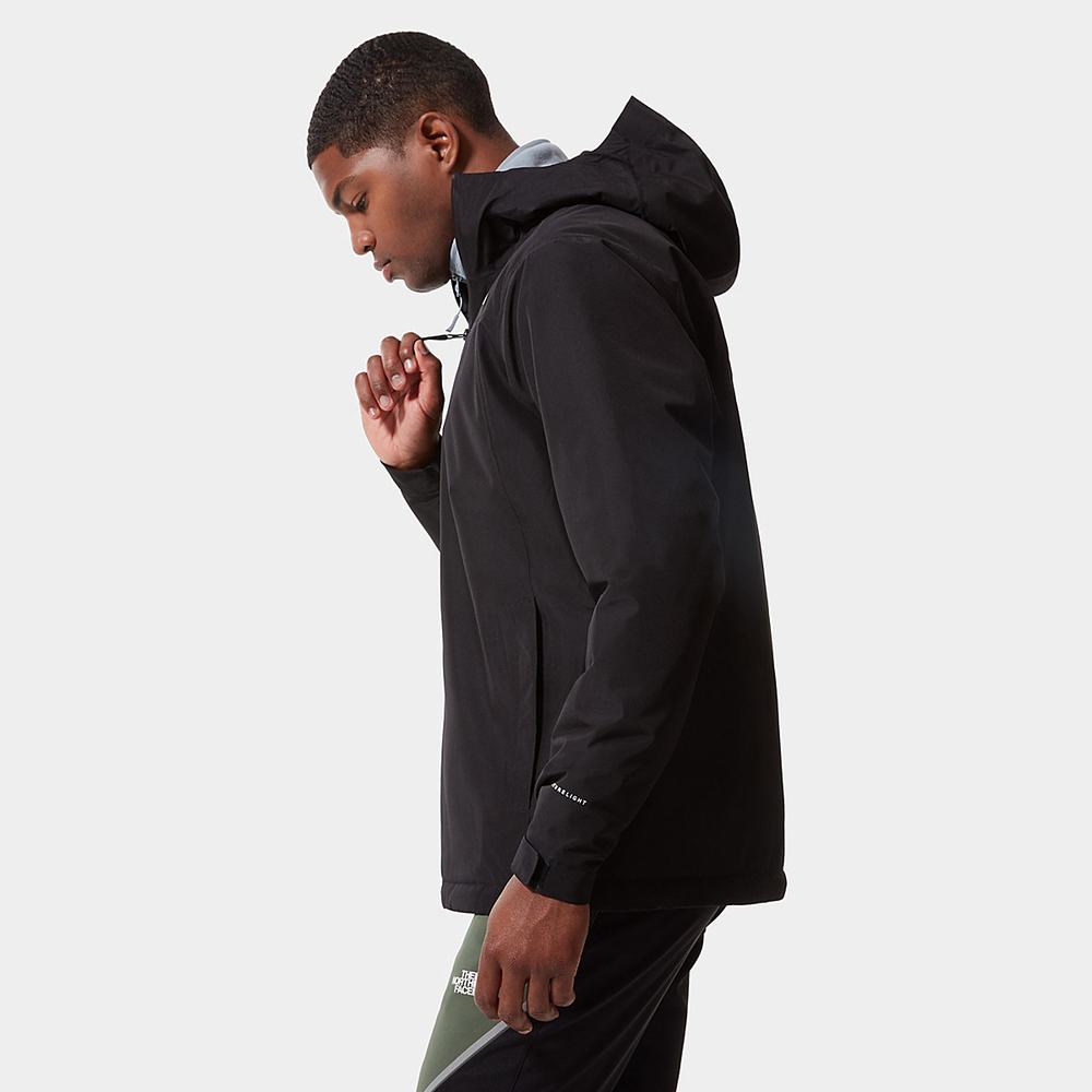 Nepremokavé Bundy The North Face DRYZZLE FUTURELIGHT™ INSULATED Panske Čierne | SXN-409685