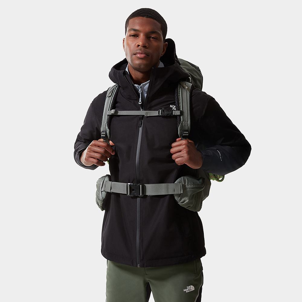 Nepremokavé Bundy The North Face DRYZZLE FUTURELIGHT™ INSULATED Panske Čierne | SXN-409685