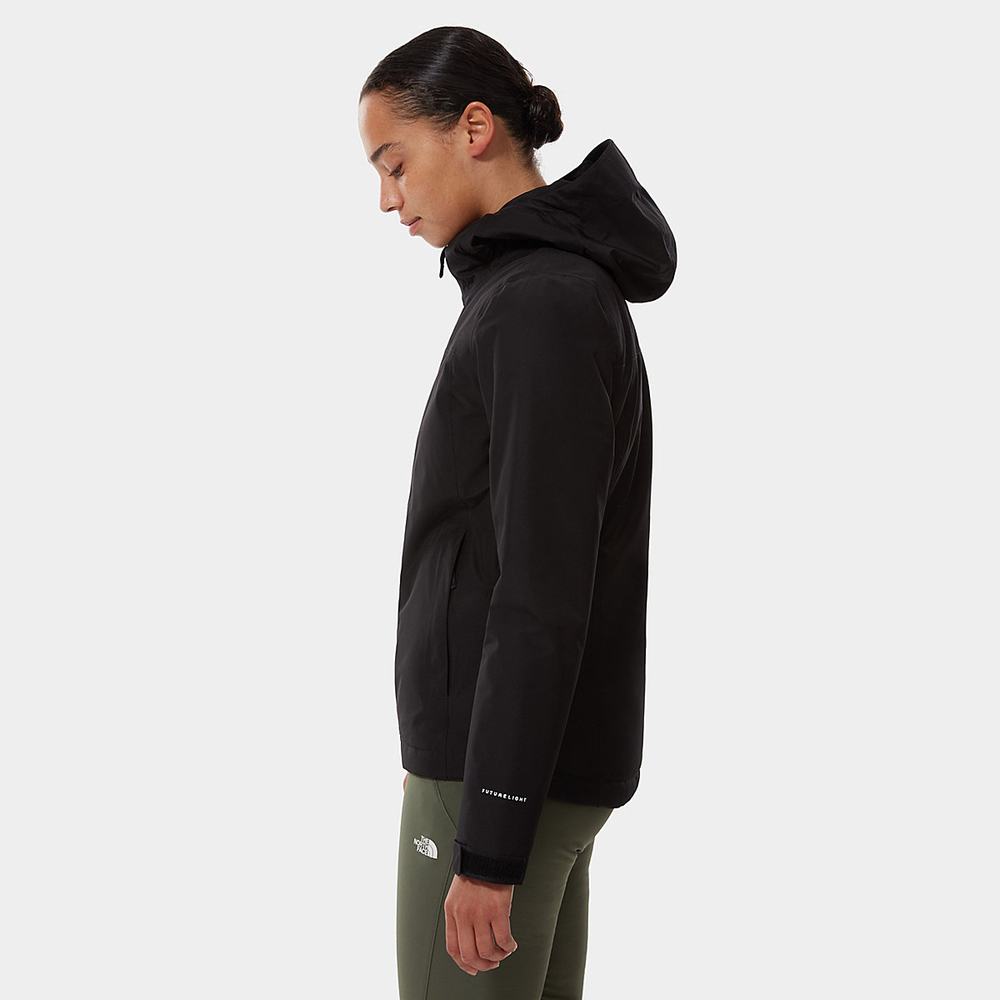 Nepremokavé Bundy The North Face DRYZZLE FUTURELIGHT™ INSULATED Damske Čierne | WUL-753648