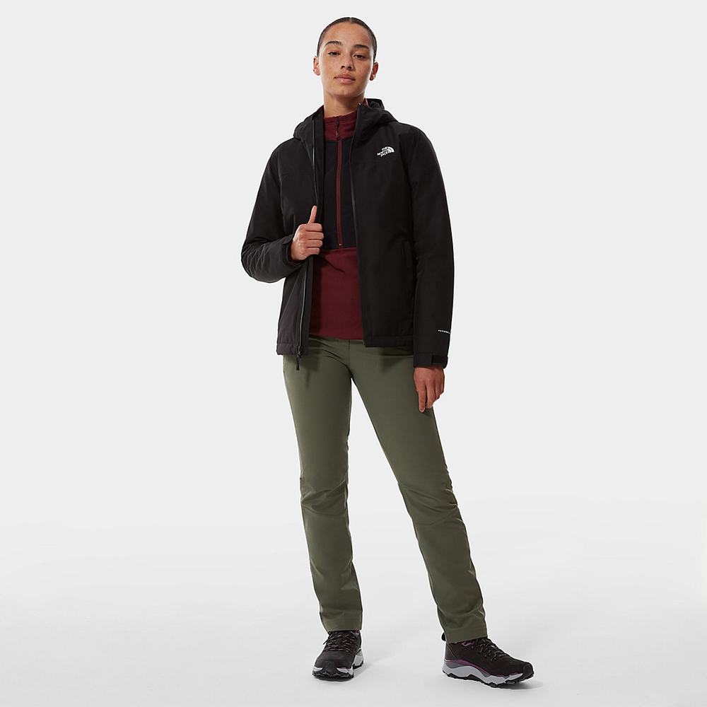 Nepremokavé Bundy The North Face DRYZZLE FUTURELIGHT™ INSULATED Damske Čierne | WUL-753648