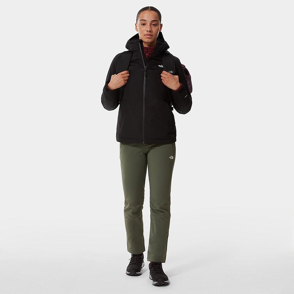 Nepremokavé Bundy The North Face DRYZZLE FUTURELIGHT™ INSULATED Damske Čierne | WUL-753648