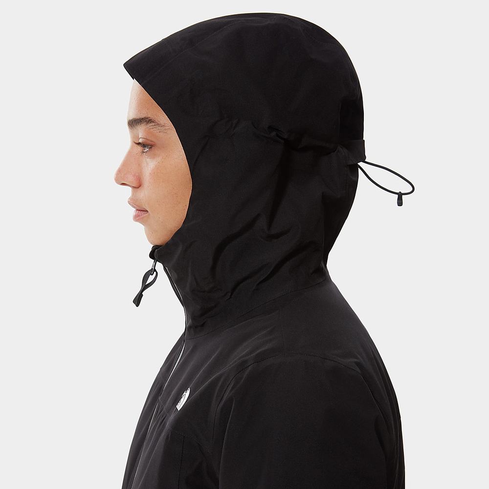 Nepremokavé Bundy The North Face DRYZZLE FUTURELIGHT™ INSULATED Damske Čierne | WUL-753648