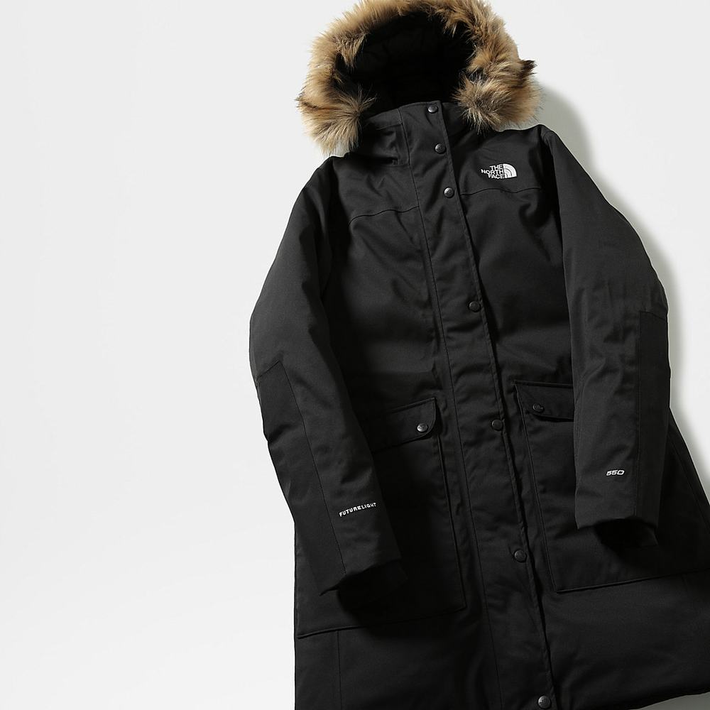 Nepremokavé Bundy The North Face Defdown FUTURELIGHT™ Damske Čierne | IZK-905431