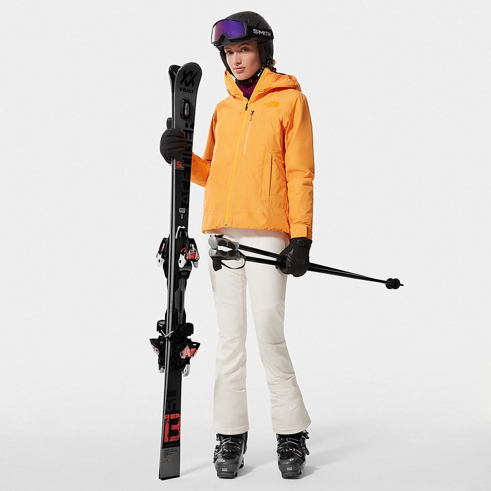 Nepremokavé Bundy The North Face Descendit Damske Žlté | AEC-054792