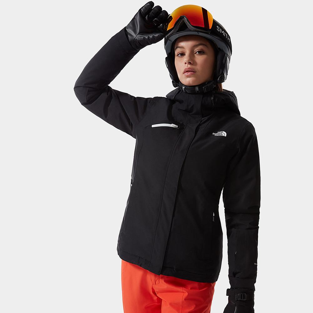 Nepremokavé Bundy The North Face Descendit Damske Čierne Biele | IJB-734519