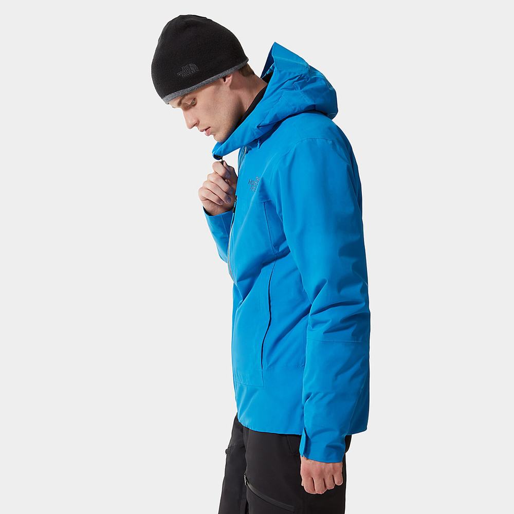 Nepremokavé Bundy The North Face Descendit Panske Modre | MUL-037241