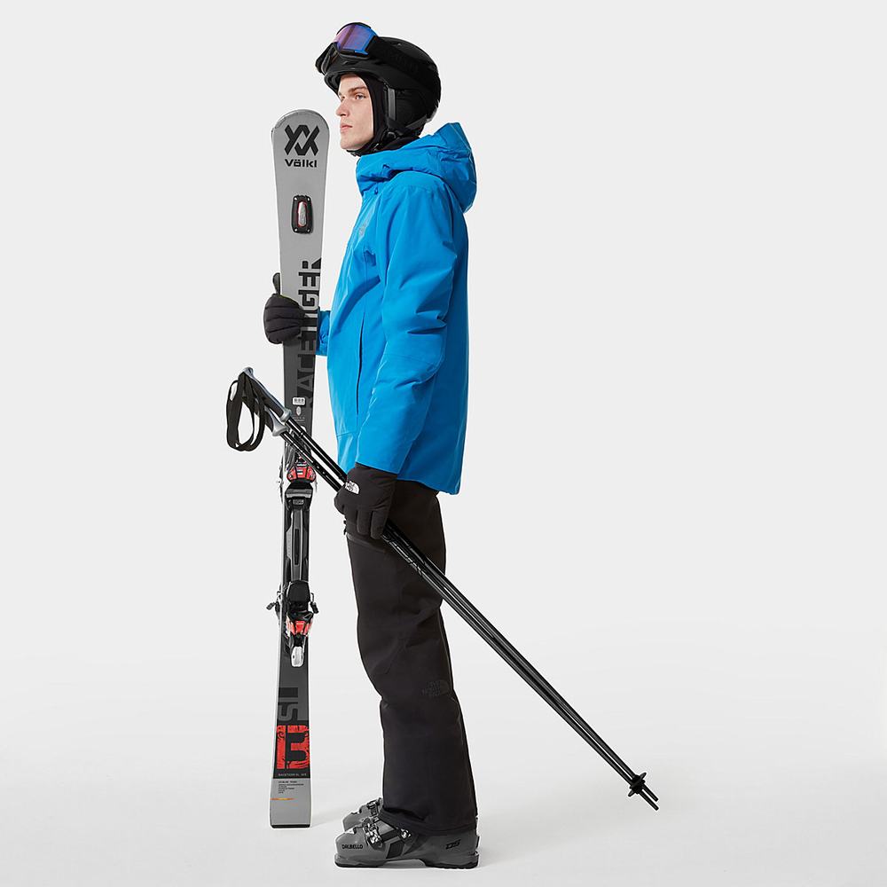 Nepremokavé Bundy The North Face Descendit Panske Modre | MUL-037241