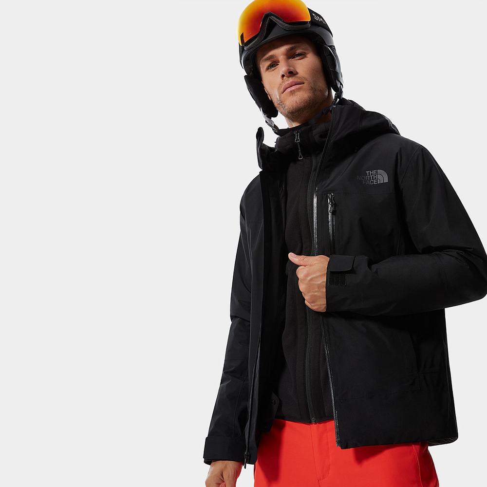 Nepremokavé Bundy The North Face Descendit Panske Čierne | WQP-185742