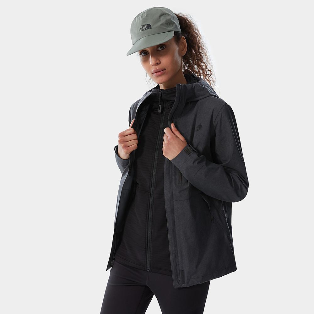 Nepremokavé Bundy The North Face Dryzzle FUTURELIGHT™ Damske Tmavo Siva | BVY-974358