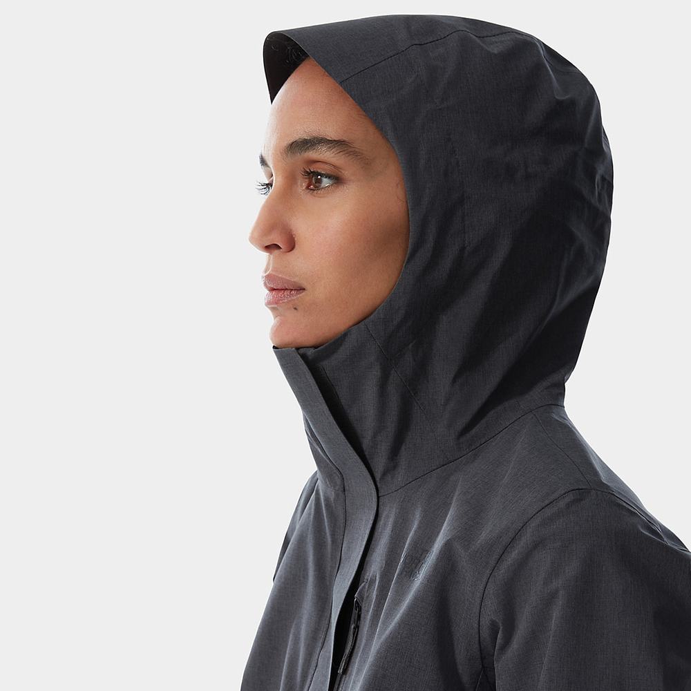 Nepremokavé Bundy The North Face Dryzzle FUTURELIGHT™ Damske Tmavo Siva | BVY-974358