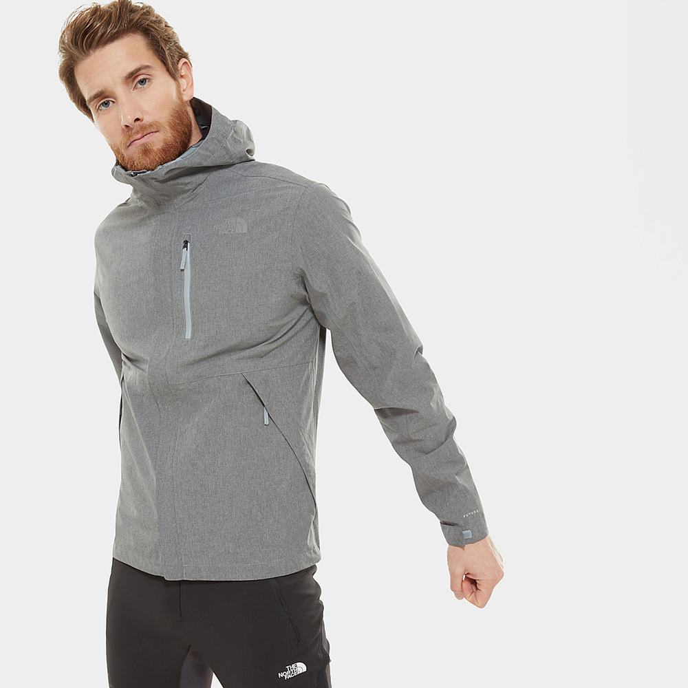 Nepremokavé Bundy The North Face Dryzzle FUTURELIGHT™ Panske Siva | MZR-269138