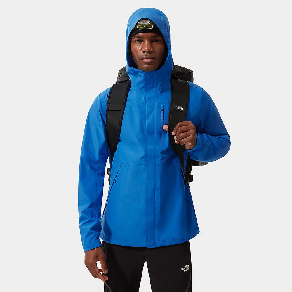 Nepremokavé Bundy The North Face Dryzzle FUTURELIGHT™ Panske Modre | XLE-259136