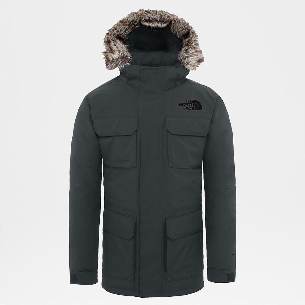 Nepremokavé Bundy The North Face El Norte Panske Tmavo Siva | VUM-825047