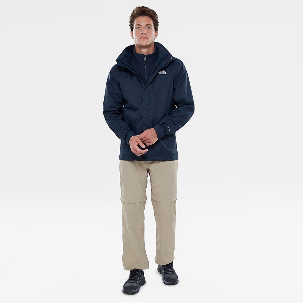 Nepremokavé Bundy The North Face Evolve II Triclimate® Panske Námornícka Modrá | CIP-543179